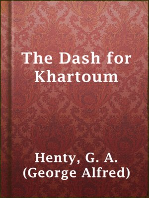 cover image of The Dash for Khartoum